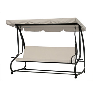 Dondolo Levante/Sofa 3 Posti Sgancio Rapido Beige