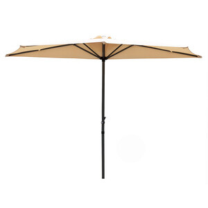 Ombrellone A Parete 1/2 Tondo D 2,7m Meta Beige
