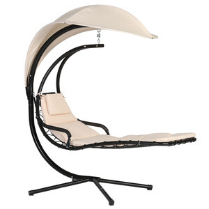 Lettino A Dondolo C/Cuscino 197 x 104 x h 200 cm